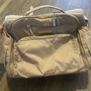 Ju-Ju-Be Tan diaper satchel